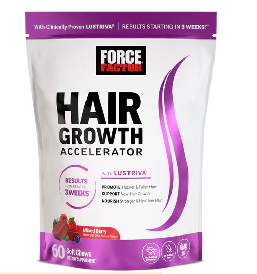 Vitamin D Hair Growth Gummies – 60 Halal-Certified Chewable Supplements