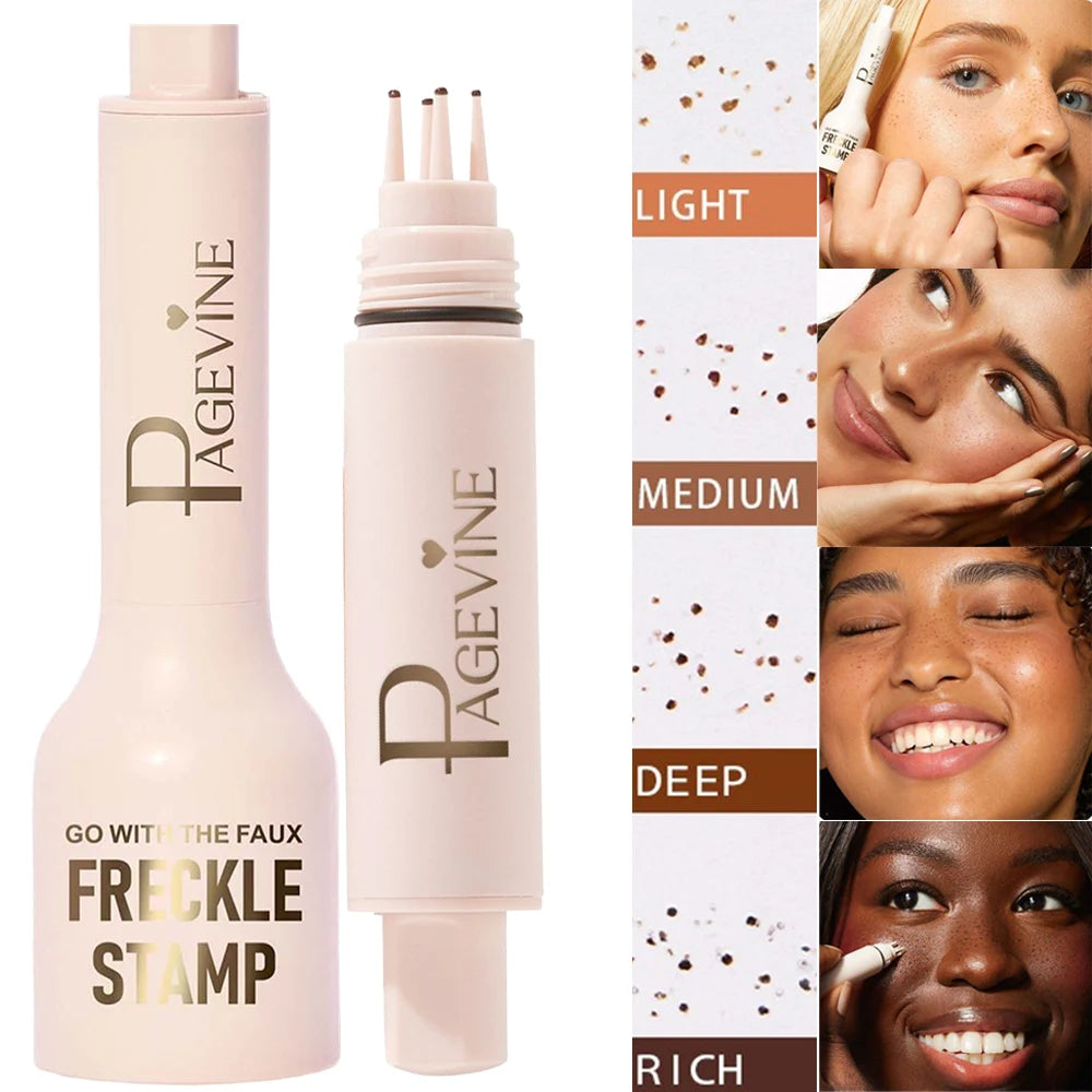 5-Dot Freckle Stamp Pen – Waterproof Natural-Look Beauty Marker