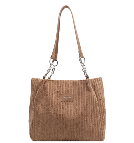 Large Capacity Shoulder Bag – Everyday PU Leather Tote