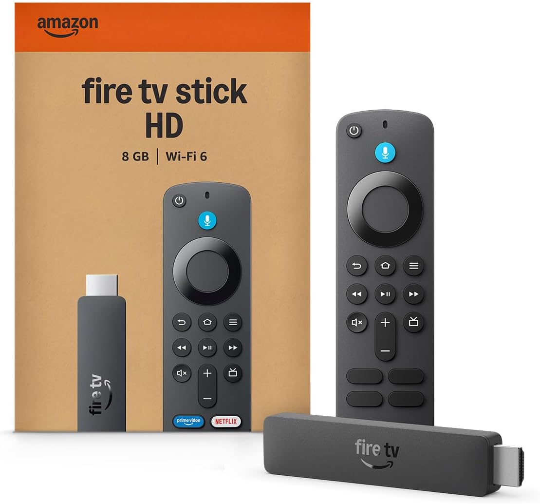Amazon Fire TV Stick HD (2026) – Full HD Streaming with Alexa Voice Remote