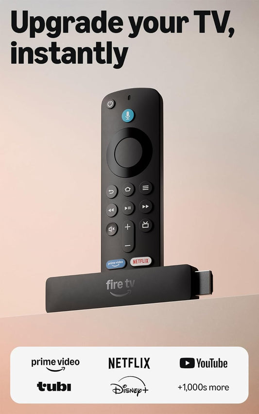 Amazon Fire TV Stick HD (2026) – Full HD Streaming with Alexa Voice Remote