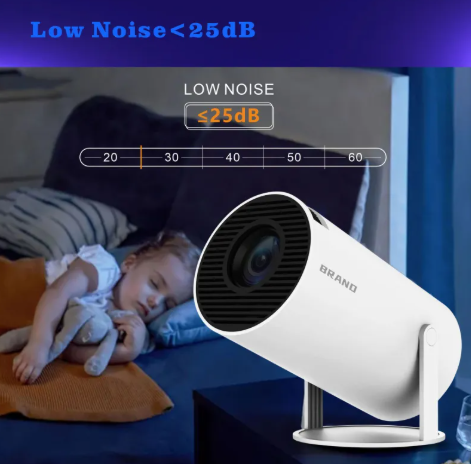 Mini Portable Projector – 4K HD Smart Projector for Movies, Gaming & Outdoor Use