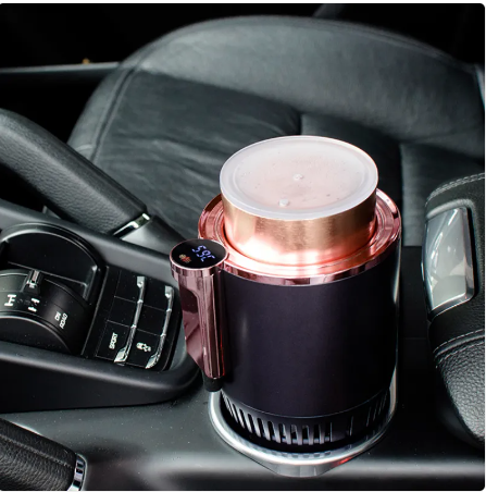 Car Cup Warmer & Cooler – 2-in-1 Smart Drink Temperature Control